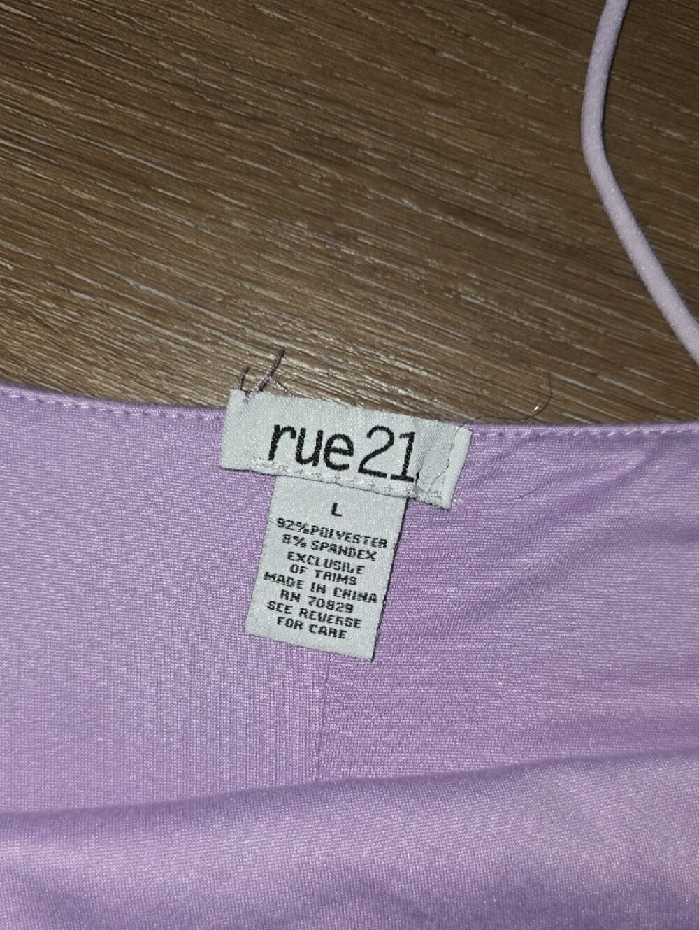 Rue21 Lilac Spaghetti Strap Mini Dress - Picture 3 of 4
